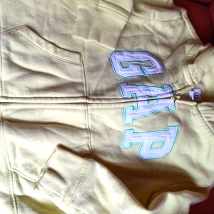 Gap, size small, yellow